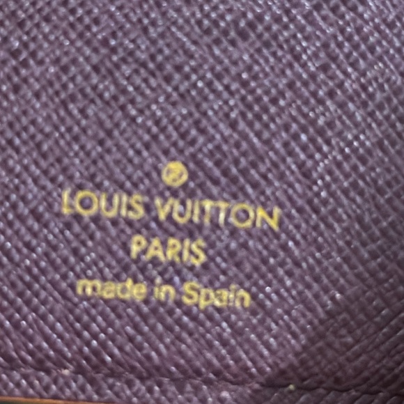 Authentic Louis Vuitton Yellow & Purple Epi Leather Organizer w/LV 2024 Insert - Picture 7 of 16